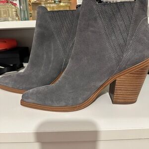 Marc Fisher Grey booties 7.5. Brand new. Never worn